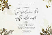 Ragadyan - Modern Duo Font, a Script Font by Inviline.co (Thumbnail 7 of 18)