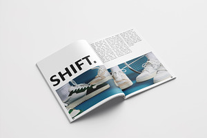 SHIF Magazine / Ebook Template Canva