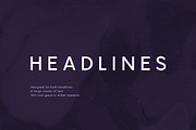 Glaukon - Modern Sans-Serif, a Sans Serif Font by AlienValley (Thumbnail 4 of 7)