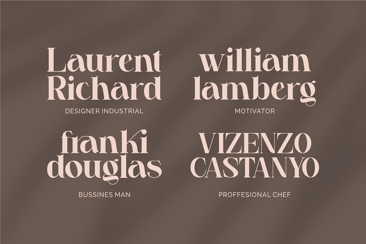 Zagora - Modern Font, a Serif Font by ErgibiStudio (Photo 7 of 10)