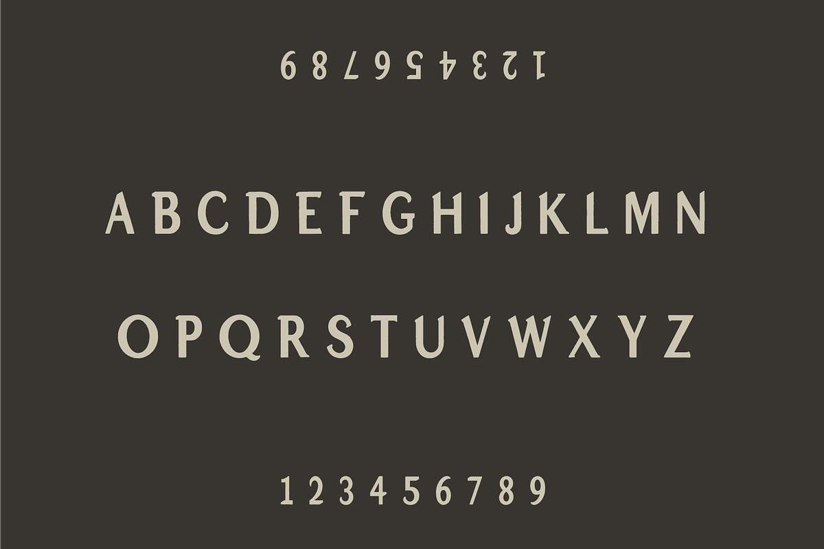 Frontera Hand Crafted Font, a Handwritten Font by Unto Dust (Photo 2 of 3)