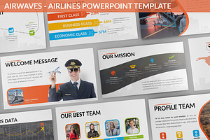 Airwaves - Airlines Powerpoint