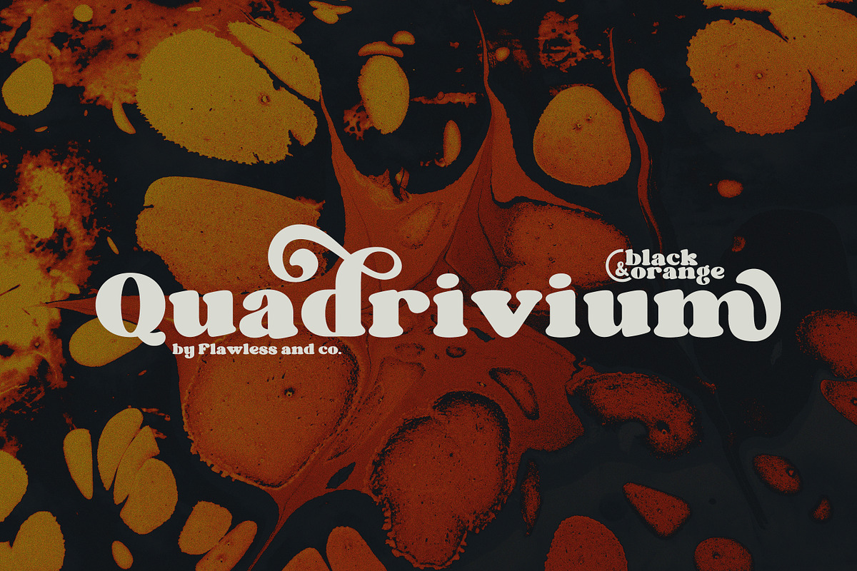 Black Orange - Retro Serif Font, a Serif Font by Flawless And Co (Photo 6 of 10)