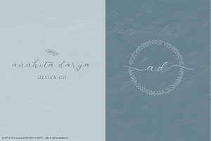 Salt And Sea Calligraphy Font