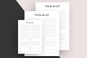 Ultimate Daily & Weekly Planner, a Stationery Template by Amit Debnath (Thumbnail 3 of 8)