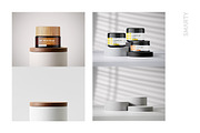 Cosmetic jar mockups bundle, a Packaging Mockup by Smarty Mockups (Thumbnail 20 of 28)
