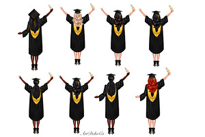 Graduation 2023. Graduates Clipart.