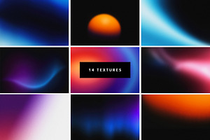 100 Gradient, Bokeh&Paper Bundle