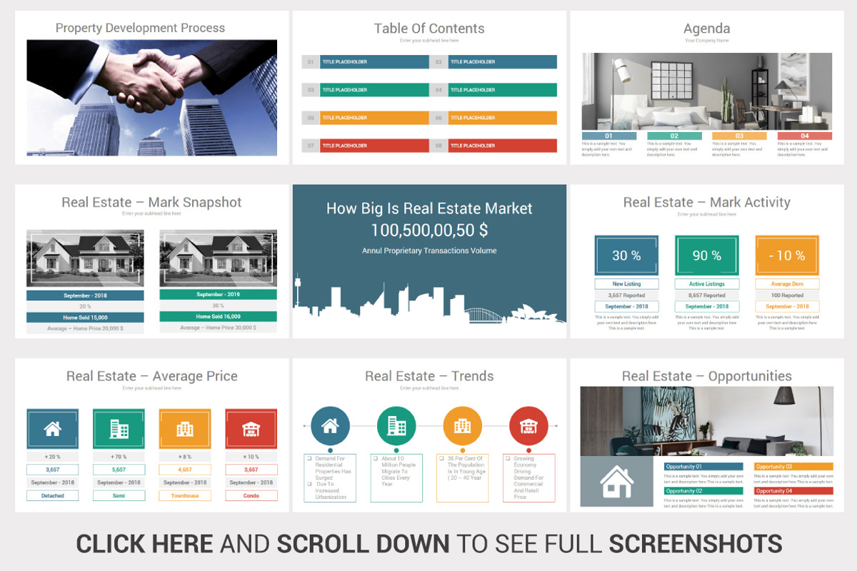 Property Development Google Slides, a Presentation Template by OceanArt (Photo 5 of 14)
