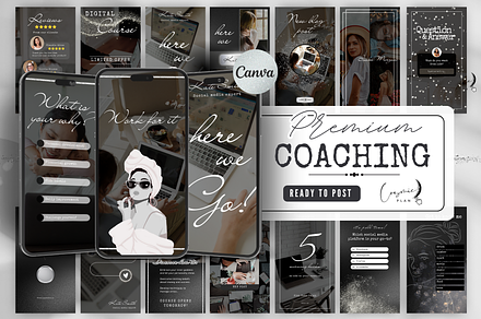 Life Coach Instagram Canva Templates