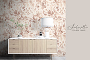 Mocha Mousse Floral pattern, a Pattern Graphic by SirenaArt (Thumbnail 13 of 16)