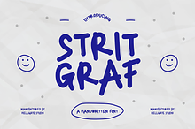 Stritgraff Handwritten Font