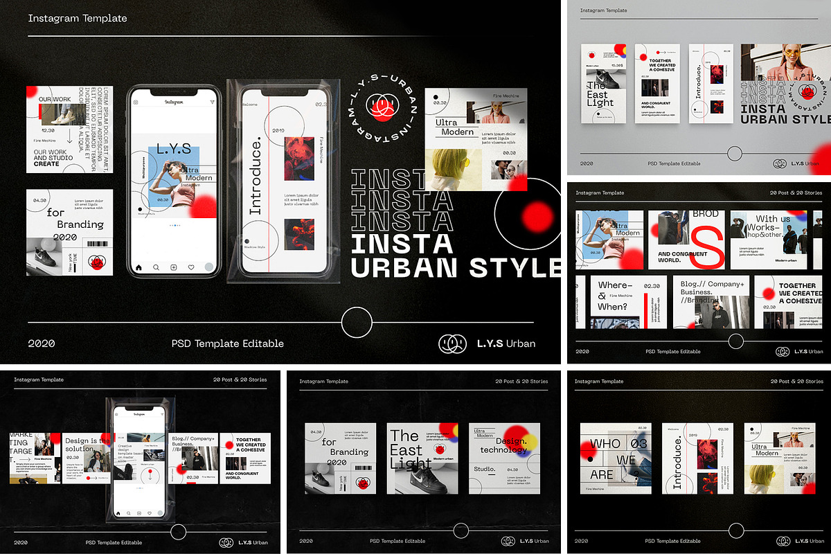 Trendy Font Elegant Bundle + Bonus, a Social Media Template by Dirtytemp Studio (Photo 12 of 33)