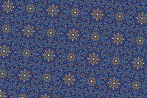 Arabic Floral Seamless Pattern