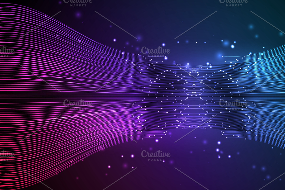 Data connection speed line, a Technology Illustration by majcot (Photo 2 of 6)