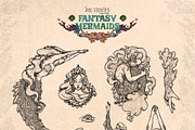 Fantasy Mermaids, a Person Illustration by Ink Stories (Thumbnail 4 of 24)
