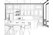 Contemporary Living - Tricorn Black, an Architecture 3D Model by 3DCargo (Thumbnail 11 of 12)