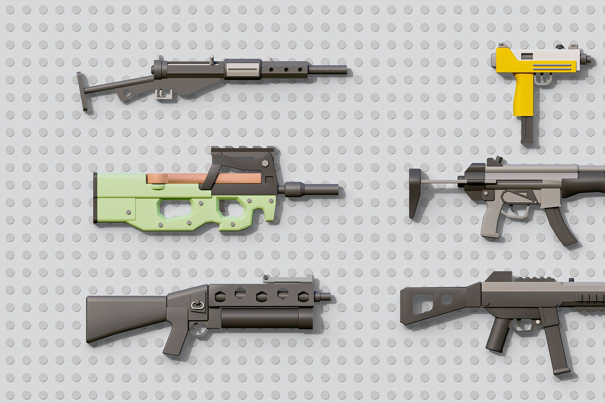 Weapons 2, an Object 3D Model by ithappy (Photo 6 of 32)