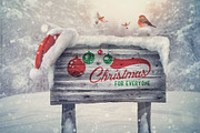 Christmas Wooden Mock-Up, a Mockup by Pixel Place (Thumbnail 3 of 5)