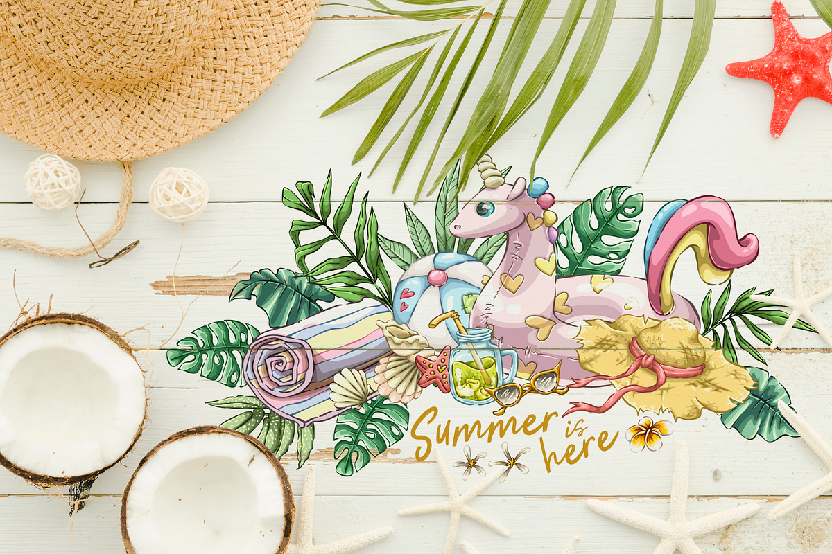 Beach Little Things, a Seasonal Illustration by Dreaming_Lucy (Photo 8 of 8)