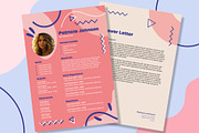 Resume & Cover Letter CV Modern, a Templates & Theme by studiogstock (Thumbnail 1 of 2)