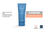 3D Rendering Cosmetic Tubes Mock-up, a Packaging Mockup by graystudio (Thumbnail 24 of 50)