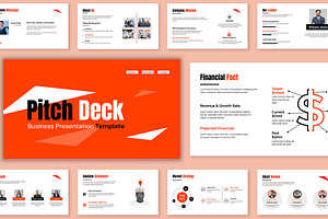 Business Pitch Deck Presentation, a Presentation Template by Mighty-Slide