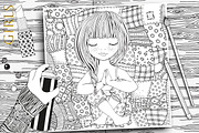 Pretty girls (part 2), an Illustration by ImHope (Thumbnail 8 of 16)