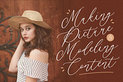 Camila Raindrop - Elegant Font, a Script Font by Letterative Studio (Thumbnail 5 of 7)