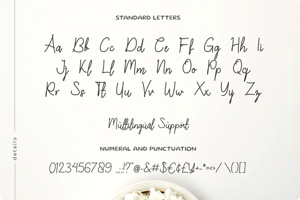 Mandallika | Handwritten Font Series, a Script Font by Ngapak Studio (Photo 6 of 12)