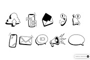 Communication & Social Icon, an Object Graphic by SLAB! Design (Thumbnail 2 of 3)