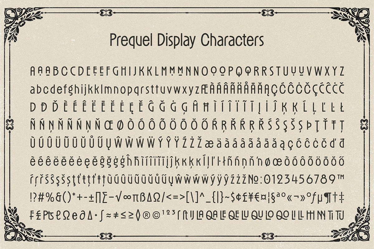 PREQUEL DISPLAY, a Sans Serif Font by Glowtype (Photo 11 of 15)