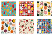 Summer Fruity Fun Seamless Pattern, a Pattern Graphic by CreationArt (Thumbnail 5 of 7)