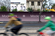 Property Hoarding Billboard Mockup, an Advertising Mockup by mockstock (Thumbnail 1 of 2)