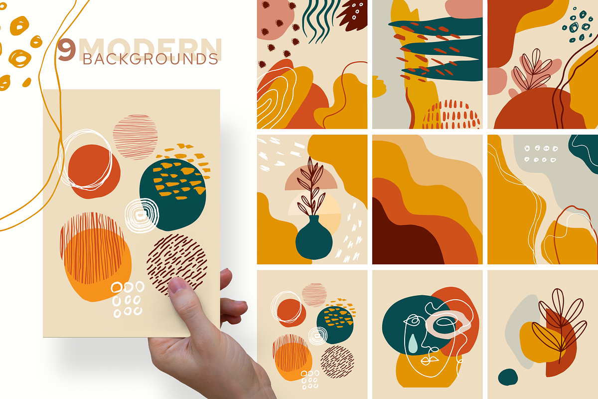 Modern Graphic Elements, a Templates & Theme by Getalo Viktoriia (Photo 2 of 10)