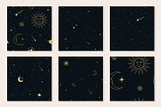 Celestial Seamless Patterns, a Pattern Graphic by Megs Lang (Thumbnail 7 of 10)