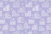 Linear city pattern, a Pattern Graphic by AlexZeL (Thumbnail 5 of 7)