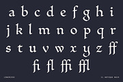 Decorative Medieval Blackletter Font, a Script Font by Century Library (Thumbnail 10 of 12)