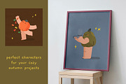 Pumpkin Season Pattern + Characters, a Pattern Graphic by iliveinoctober (Thumbnail 8 of 11)