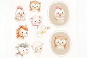 Farm Collection – Vintage Children's, an Illustration by Lolytop Studio (Thumbnail 2 of 9)