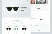 Oppy — Single Page PSD Template, a Landing Page Template by artemmashirov (Thumbnail 2 of 3)