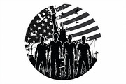 Worker Silhouette Vector Set, an Illustration by musafir_fashion (Thumbnail 4 of 21)