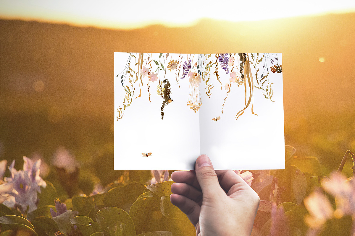 Watercolor Wildflowers Collection, a Decorative Illustration by TanyaOak (Photo 11 of 12)