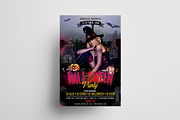 Halloween Event 3 Flyers, a Flyer Template by PixelsDesign (Thumbnail 4 of 4)
