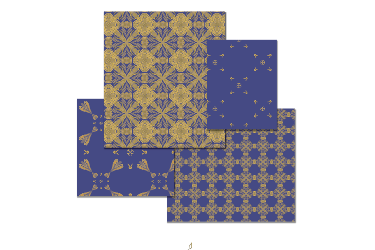 Terra Bloom, a Pattern Graphic by AashimaDesigns (Photo 1 of 5)