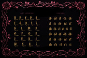 Gothica Sanctora Typeface, a Blackletter Font by alit design (Thumbnail 17 of 18)