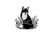 Cute Fox Silhouette Bundle, an Illustration by Designs_River (Thumbnail 28 of 31)