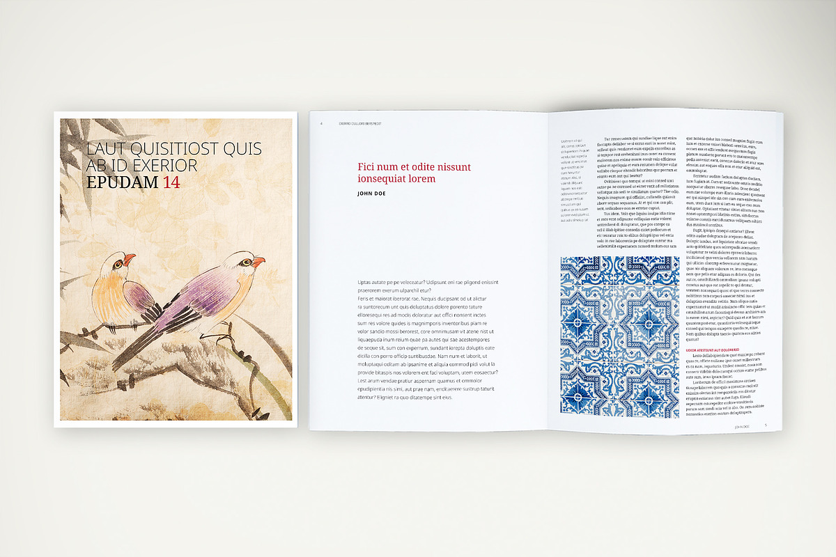 Art Culture Magazine Template, a Print Template by McLittle Stock (Photo 5 of 5)