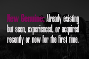 New Genuine, a Sans Serif Font by groens (Thumbnail 4 of 6)