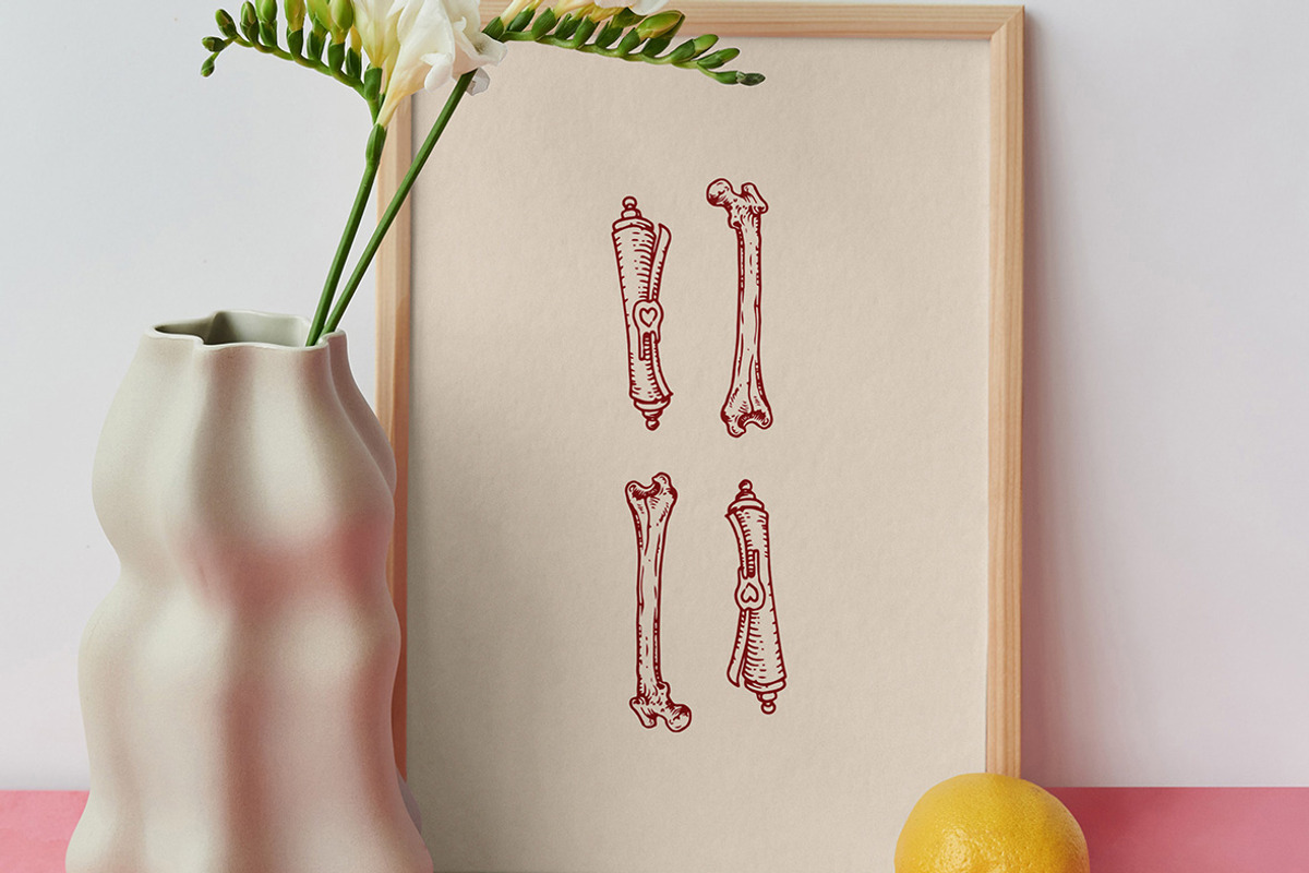 Gothic Tattoo Clipart Bundle, an Object Illustration by ClayStudio (Photo 3 of 8)